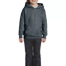 Gyerek kapucnis pulóver Gildan GIB18500 Heavy Blend Youth Hooded Sweatshirt -XS, Dark