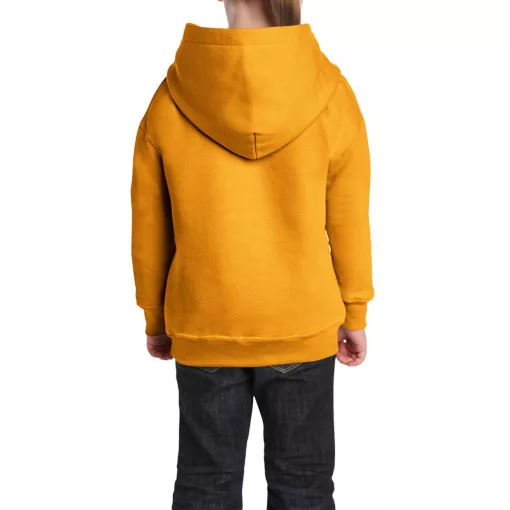 Gyerek kapucnis pulóver Gildan GIB18500 Heavy Blend Youth Hooded Sweatshirt -XS, Gold
