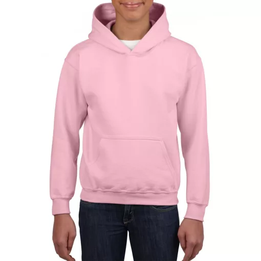 Gyerek kapucnis pulóver Gildan GIB18500 Heavy Blend Youth Hooded Sweatshirt -L, Light