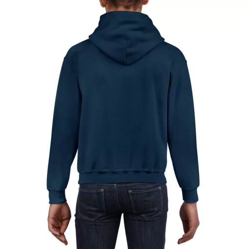 Gyerek kapucnis pulóver Gildan GIB18500 Heavy Blend Youth Hooded Sweatshirt -L, Navy