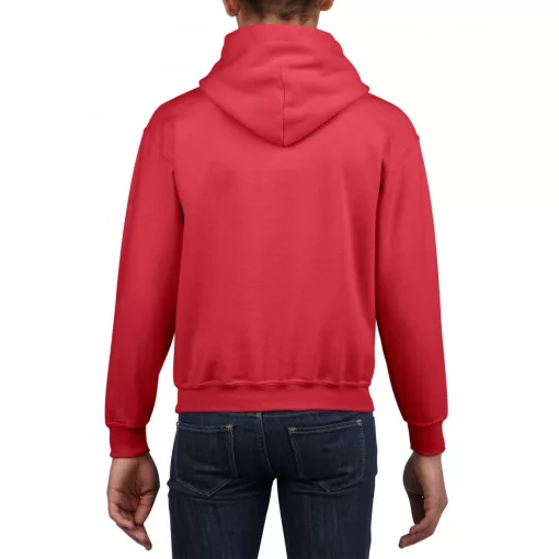 Gyerek kapucnis pulóver Gildan GIB18500 Heavy Blend Youth Hooded Sweatshirt -S, Red