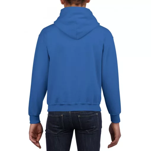 Gyerek kapucnis pulóver Gildan GIB18500 Heavy Blend Youth Hooded Sweatshirt -XS, Royal