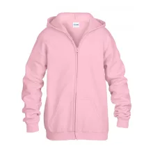 Gyerek kapucnis pulóver Gildan GIB18600 Heavy Blend Youth Full Zip Hooded Sweatshirt -