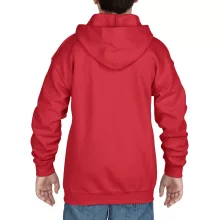 Gyerek kapucnis pulóver Gildan GIB18600 Heavy Blend Youth Full Zip Hooded Sweatshirt -