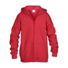Gyerek kapucnis pulóver Gildan GIB18600 Heavy Blend Youth Full Zip Hooded Sweatshirt -