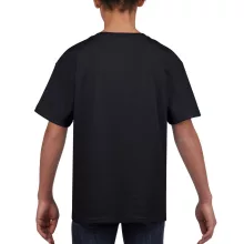 Gyerek póló Gildan GIB64000 Softstyle Youth T-Shirt -M, Black