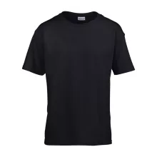 Gyerek póló Gildan GIB64000 Softstyle Youth T-Shirt -M, Black