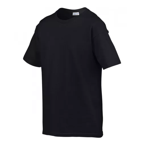 Gyerek póló Gildan GIB64000 Softstyle Youth T-Shirt -M, Black