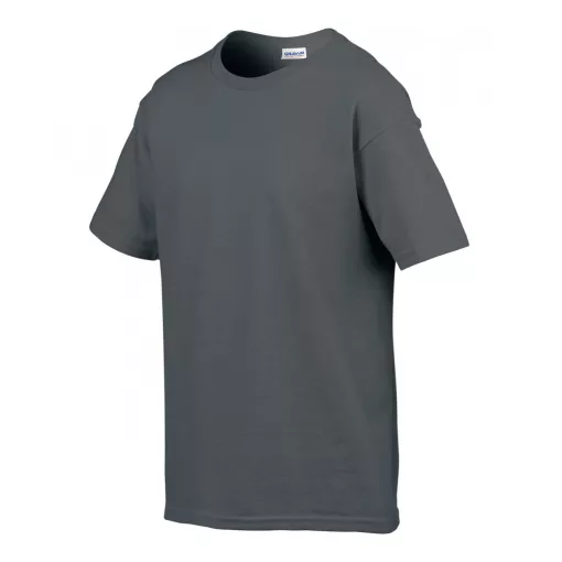 Gyerek póló Gildan GIB64000 Softstyle Youth T-Shirt -M, Charcoal