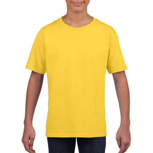 Gyerek póló Gildan GIB64000 Softstyle Youth T-Shirt -S, Daisy