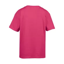 Gyerek póló Gildan GIB64000 Softstyle Youth T-Shirt -M, Heliconia