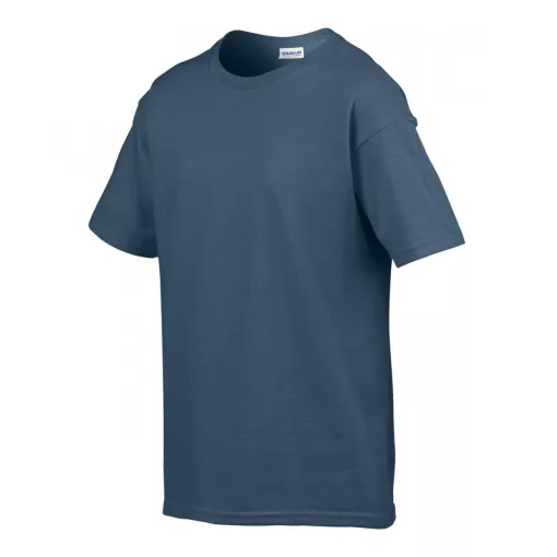 Gyerek póló Gildan GIB64000 Softstyle Youth T-Shirt -M, Indigo Blue