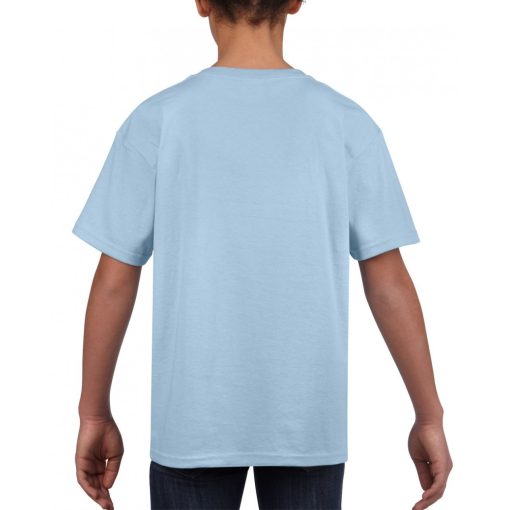 Gyerek póló Gildan GIB64000 Softstyle Youth T-Shirt -XS, Light Blue
