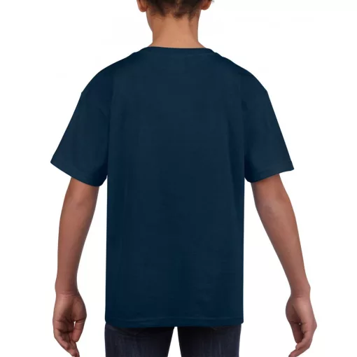 Gyerek póló Gildan GIB64000 Softstyle Youth T-Shirt -M, Navy