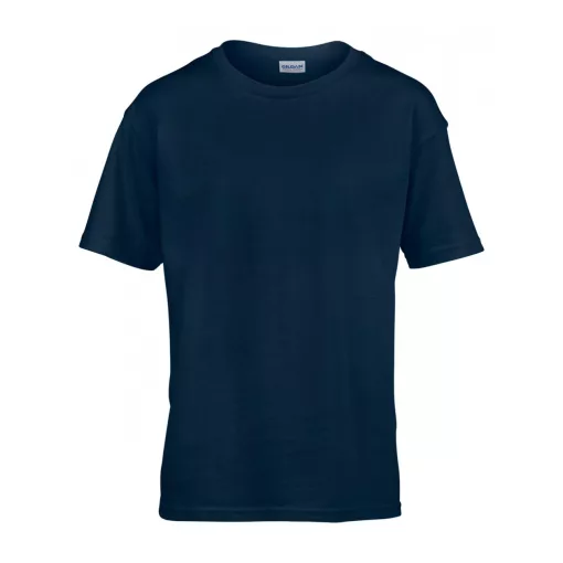 Gyerek póló Gildan GIB64000 Softstyle Youth T-Shirt -M, Navy