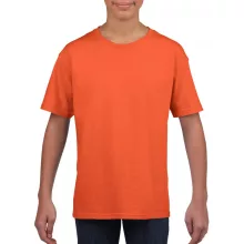 Gyerek póló Gildan GIB64000 Softstyle Youth T-Shirt -M, Orange