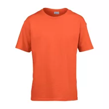 Gyerek póló Gildan GIB64000 Softstyle Youth T-Shirt -M, Orange