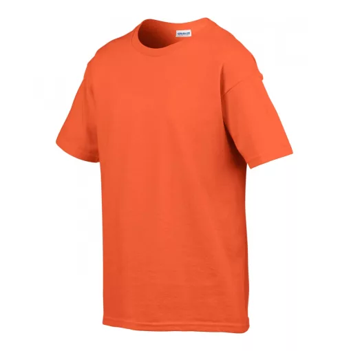 Gyerek póló Gildan GIB64000 Softstyle Youth T-Shirt -M, Orange