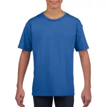 Gyerek póló Gildan GIB64000 Softstyle Youth T-Shirt -M, Royal