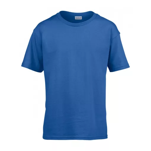 Gyerek póló Gildan GIB64000 Softstyle Youth T-Shirt -M, Royal