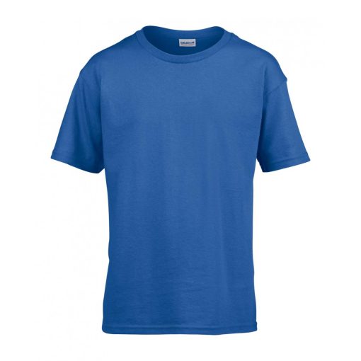 Gyerek póló Gildan GIB64000 Softstyle Youth T-Shirt -S, Royal