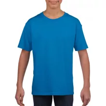 Gyerek póló Gildan GIB64000 Softstyle Youth T-Shirt -M, Sapphire