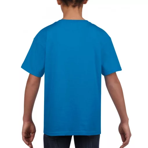 Gyerek póló Gildan GIB64000 Softstyle Youth T-Shirt -M, Sapphire