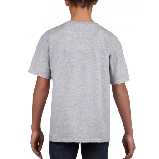 Gyerek póló Gildan GIB64000 Softstyle Youth T-Shirt -M, RS Sport Grey