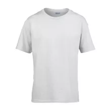 Gyerek póló Gildan GIB64000 Softstyle Youth T-Shirt -M, White