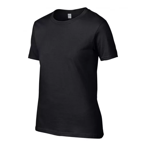 Női póló Gildan GIL4100 premium Cotton póló -M, Black