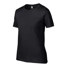 Női póló Gildan GIL4100 premium Cotton póló -S, Black