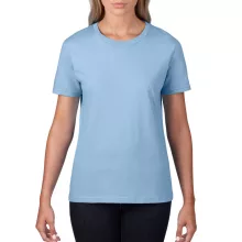 Női póló Gildan GIL4100 premium Cotton póló -L, Light Blue