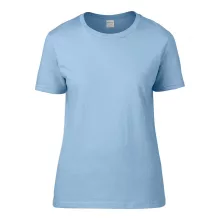 Női póló Gildan GIL4100 premium Cotton póló -L, Light Blue