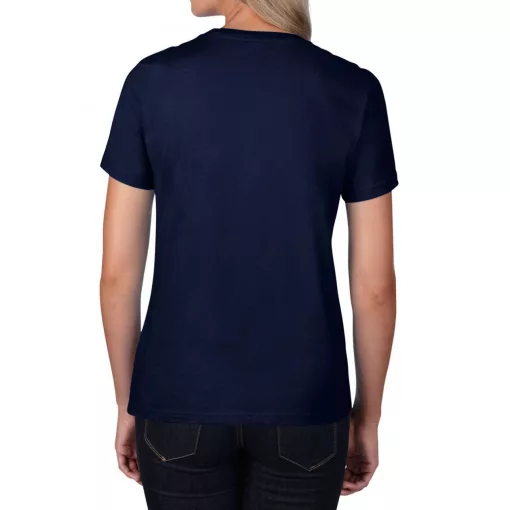 Női póló Gildan GIL4100 premium Cotton póló -2XL, Navy
