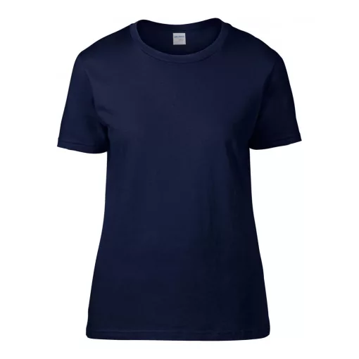 Női póló Gildan GIL4100 premium Cotton póló -L, Navy