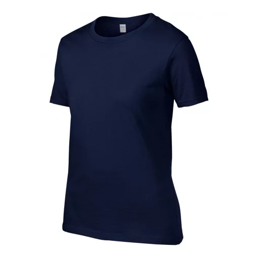 Női póló Gildan GIL4100 premium Cotton póló -M, Navy