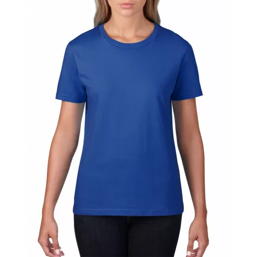 Női póló Gildan GIL4100 premium Cotton póló -M, Royal