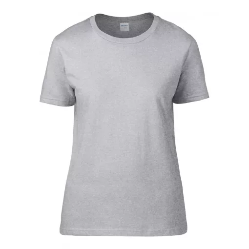 Női póló Gildan GIL4100 premium Cotton póló -XL, RS Sport Grey