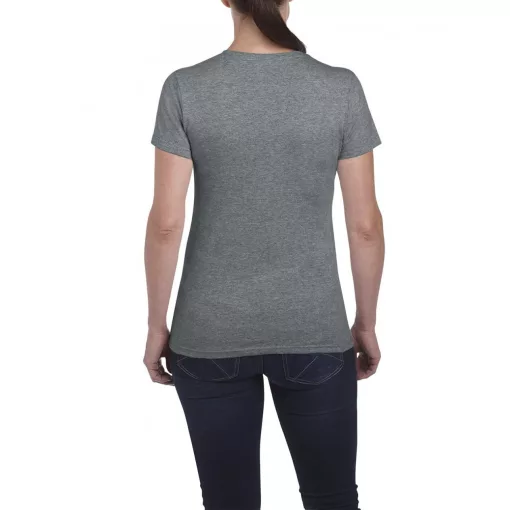 Női póló Gildan GIL5000 Heavy Cotton póló -L, Graphite Heather