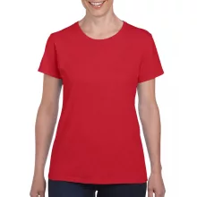 Női póló Gildan GIL5000 Heavy Cotton póló -L, Red