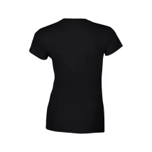 Női póló Gildan GIL64000 Softstyle -L, Black