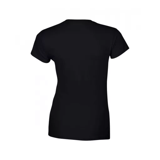 Női póló Gildan GIL64000 Softstyle -M, Black