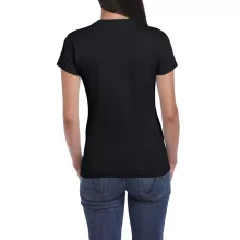 Női póló Gildan GIL64000 Softstyle -XL, Black