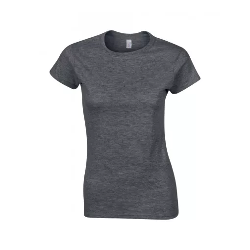 Női póló Gildan GIL64000 Softstyle -2XL, Dark Heather