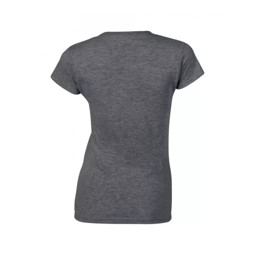 Női póló Gildan GIL64000 Softstyle -S, Dark Heather