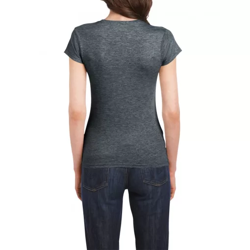 Női póló Gildan GIL64000 Softstyle -XL, Dark Heather