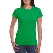 Női póló Gildan GIL64000 Softstyle -2XL, Irish Green