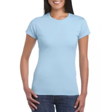 Női póló Gildan GIL64000 Softstyle -L, Light Blue