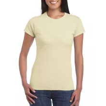 Női póló Gildan GIL64000 Softstyle -XL, Sand