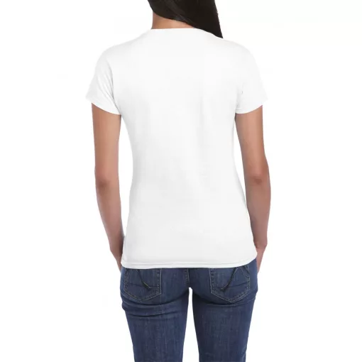Női póló Gildan GIL64000 Softstyle -2XL, White